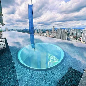 1+ 1 Bedroom 4-5pax/klcc/ Bukit Bintang/city View/mrt Kuala Lumpur